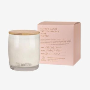 Cotton Candy, Vanilla & Musk Scented Soy Candle