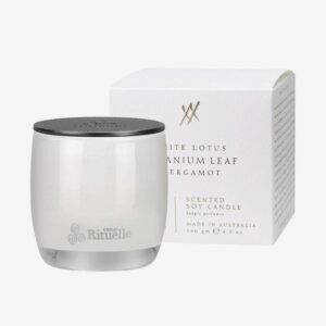 White Lotus scented candle