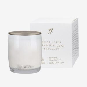 White Lotus candle